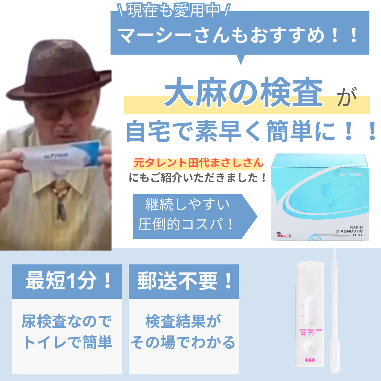 大麻尿検査キット