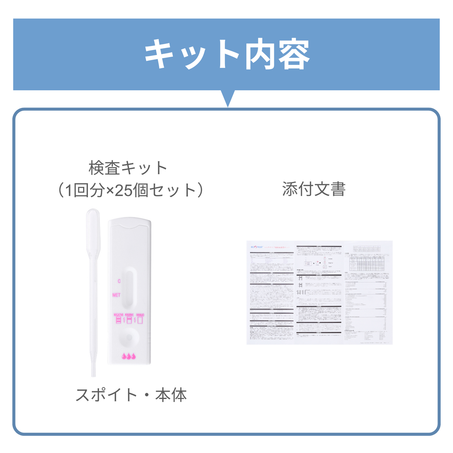 覚醒剤尿検査キット(1箱25個入り)
